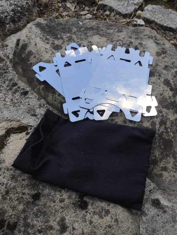 Piecyk rakietowy miniaturowy turystyczny - większy - Model 01G - 150 x101 mm